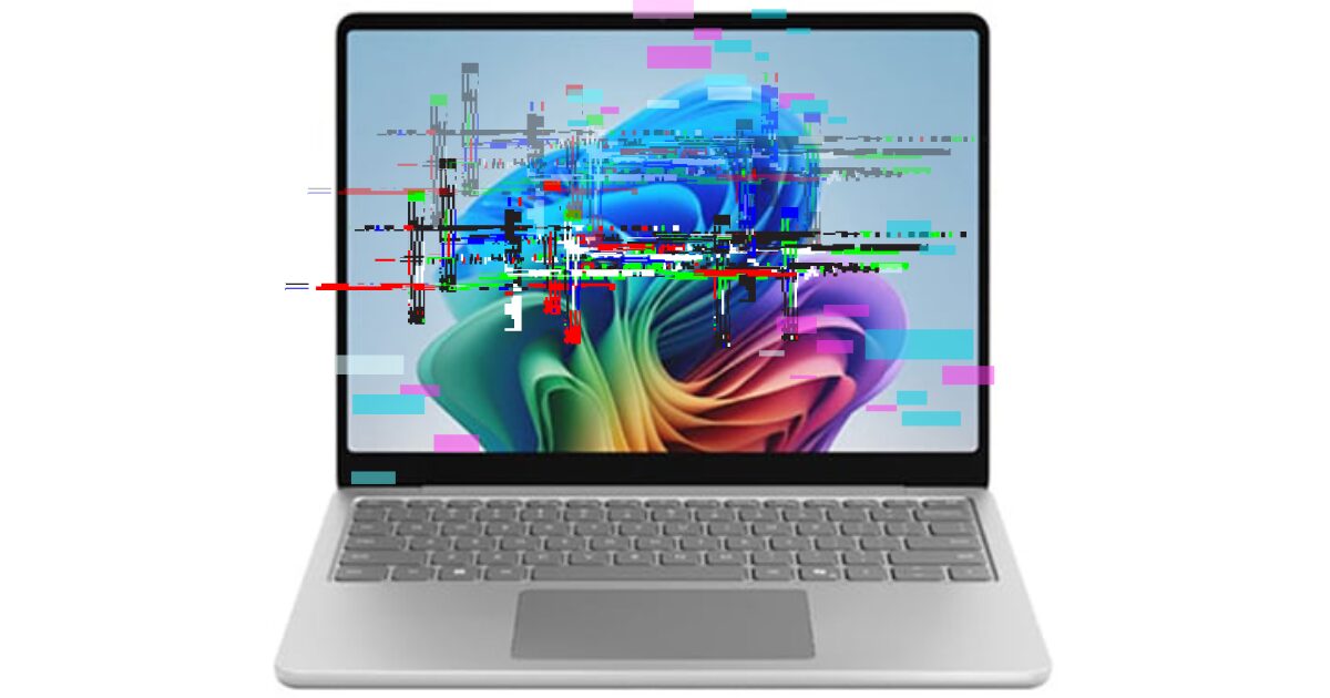 Surfaceの画面縦揺れのイメージ